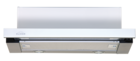 Вытяжка встраиваемая Elikor Интегра Glass 45Н-400-В2Д (нерж. сталь/стекло белое)