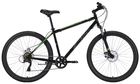 Велосипед Stark Respect 26.1 D Microshift Steel 1359238(черный/зеленый, 18