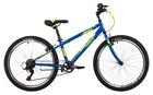 Велосипед Novatrack 24SHV Racer 14DBL23 (синий)