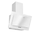 Вытяжка наклонная Elikor Коралл 50П-430-К3Д (белый/белое стекло)