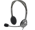 Наушники Logitech Stereo Headset H111 (серый)