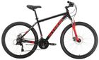 Велосипед Stark Indy 26.1 D Microshift (черный/красный, 18