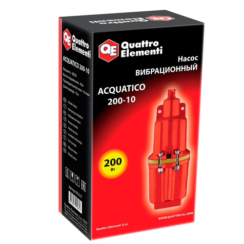 Насос погружной Quattro Elementi Acquatico 200-10