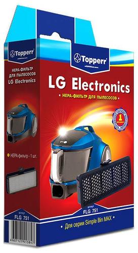 Фильтр для пылесоса Topperr 1144 FLG 751 (HEPA-фильтр для пылесосов LG)