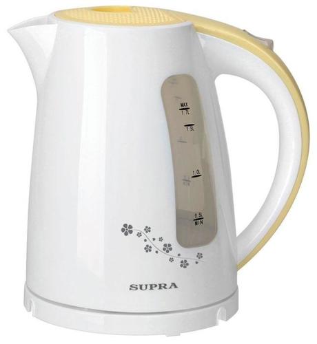 Чайник Supra KES-1726 white/yellow