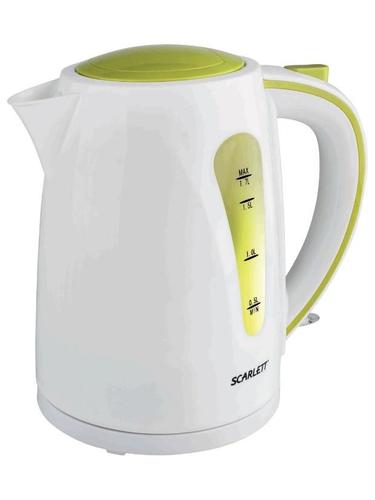 Чайник Scarlett SC-EK18P27R (белый с зеленым)