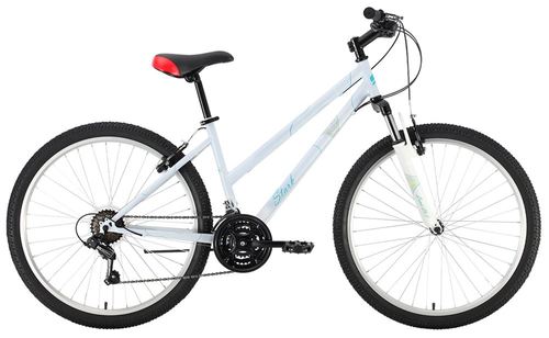Велосипед Stark Luna 26.1 V Steel (белый/голубой, 14.5