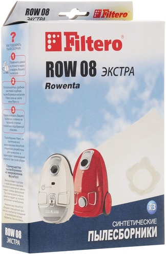Фильтр для пылесоса Filtero ROW 08 Extra