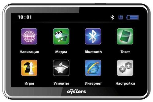 Автомобильный GPS-навигатор Oysters CHROM 1500