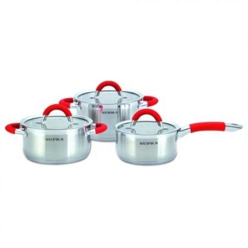 Набор посуды Supra SHS-N0656 Kit red (набор посуды)