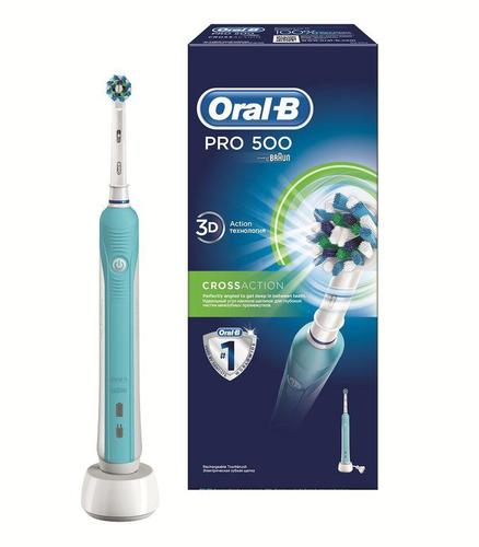 Зубная щетка Braun Oral-B Pro 3000 (белый/синий)