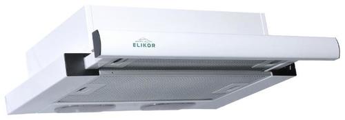 Вытяжка встраиваемая Elikor Интегра 50П-400-В2Л (белый/белый)