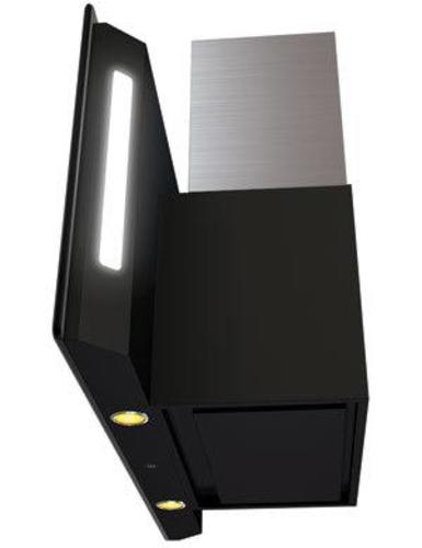 Вытяжка наклонная Krona NAOMI Silent mirror 900 black 5P-S
