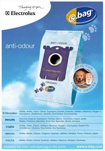Фильтр для пылесоса Electrolux E203B 4 sbag anti odour