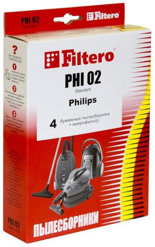 Фильтр для пылесоса Filtero PHI 02 Standard
