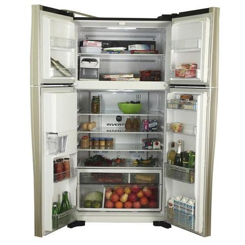 Холодильник Hitachi R-W722 PU1 GBK (чёрное стекло)