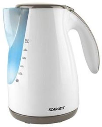 Чайник Scarlett SC-EK18P08 (белый с графитовым)
