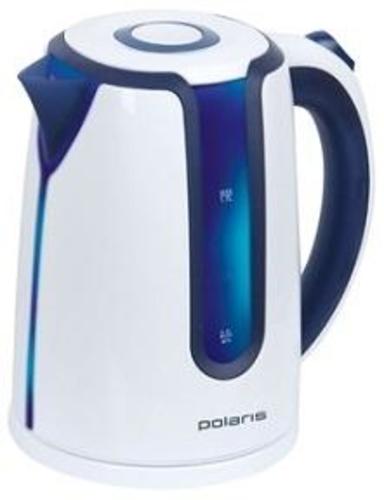 Чайник Polaris PWK 1754CLWr (белый/синий)