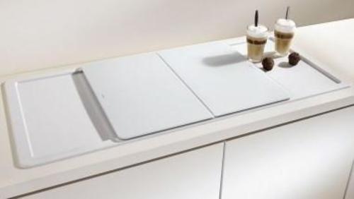 Мойка кухонная Blanco ALAROS 6 S Silgranit жасмин с клапаном-автоматом (с черной доской)