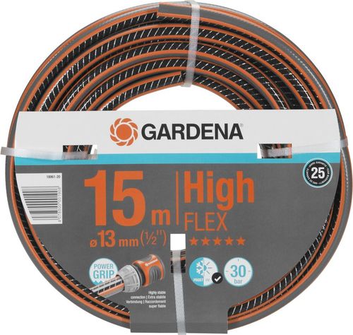 Шланг Gardena HighfLex 1/2 (15 м, черный/оранжевый)