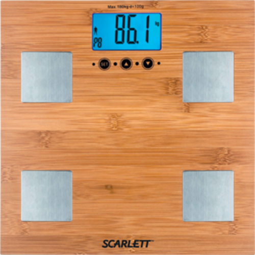 Весы Scarlett SC-2216R бамбук