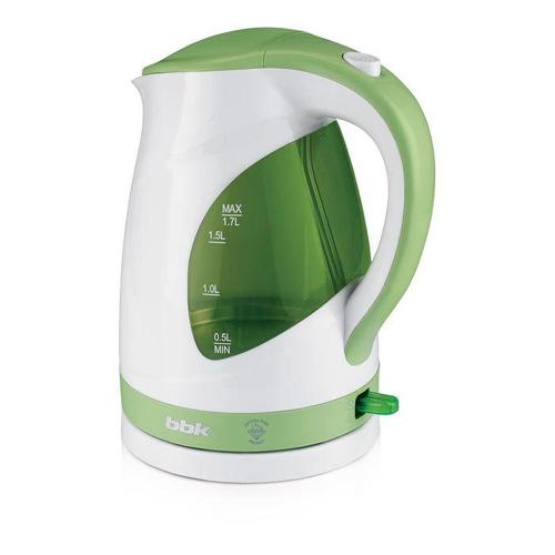 Чайник BBK EK 1700 P белый/зеленый