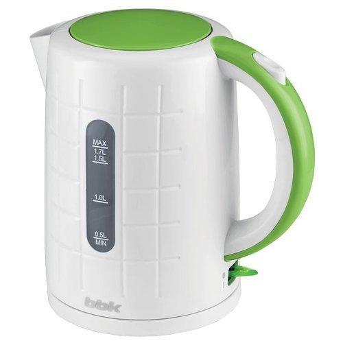 Чайник BBK EK 1703 P белый/зеленый