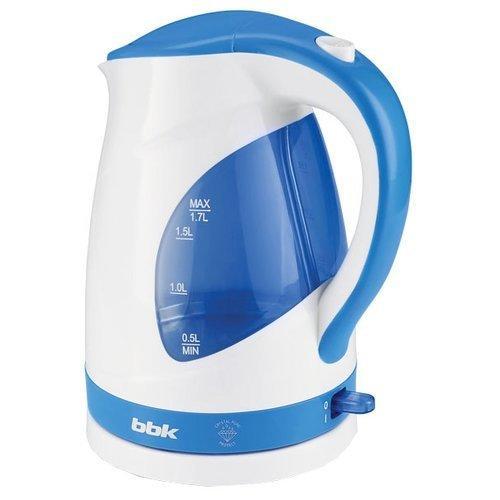 Чайник BBK EK 1700 P (белый/голубой)