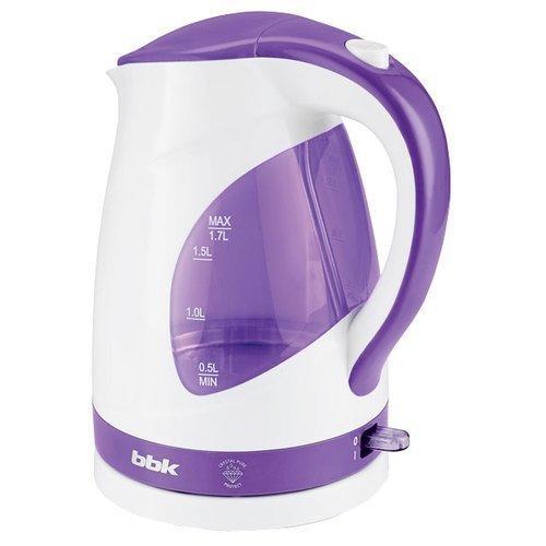 Чайник BBK EK 1700 P (белый/фиолетовый)