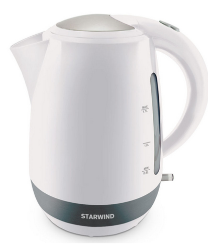 Чайник Starwind SKP 4621 (белый)