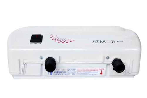 Проточный электрический водонагреватель Atmor Basic 3,5 душ