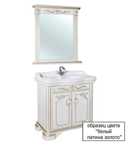 Мебель для ванной комнаты Edelform Шкаф зеркальный Соло-III 65, белый