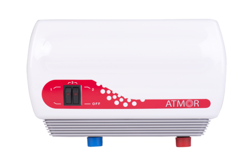 Проточный электрический водонагреватель Atmor In-Line 7KW