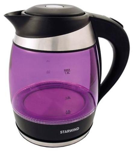Чайник Starwind SKG 2217 (фиолетовый/черный)
