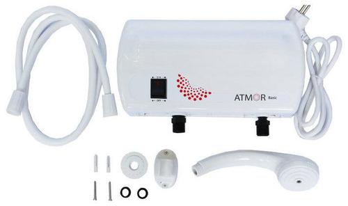 Проточный электрический водонагреватель Atmor Basic 3,5 душ
