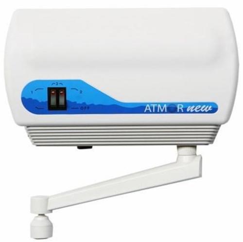 Проточный электрический водонагреватель Atmor New 5 кран