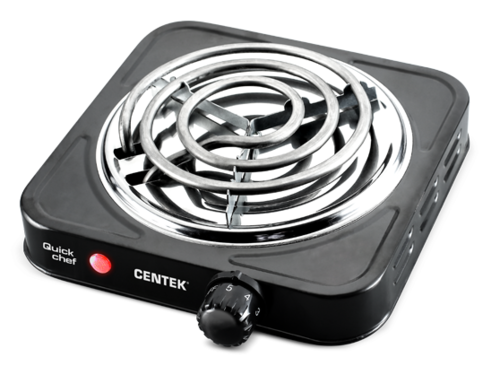 Плита электрическая настольная Centek CT-1508 (черный)