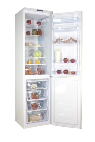 Холодильник Don R 299 BM/BI (белый металлик)