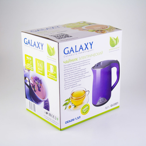 Чайник Galaxy GL 0301 (фиолетовый)