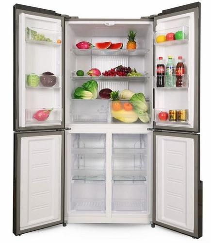 Холодильник Ginzzu NFK-500 (шампань)