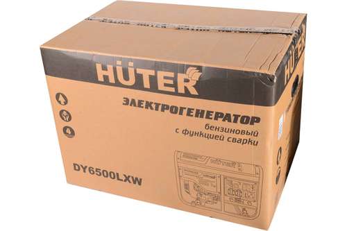 Электрогенератор Huter DY6500LXW (с функцией сварки, с колесами)