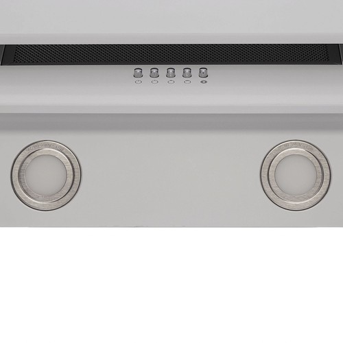 Вытяжка наклонная Krona Olly 600 (white/push button)
