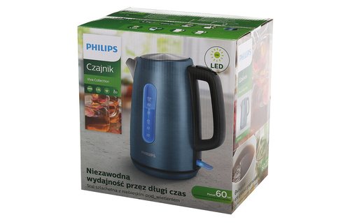 Чайник Philips HD9358/11 (синий металлик)