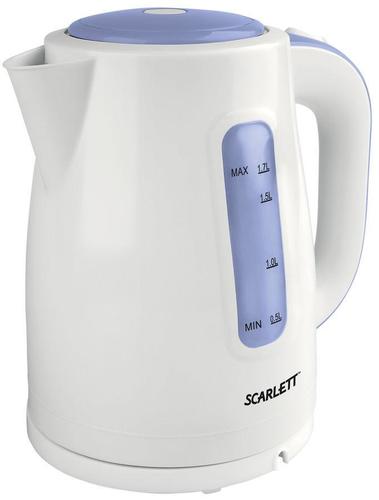 Чайник Scarlett SC-EK18P05R (белый с фиолетовым)