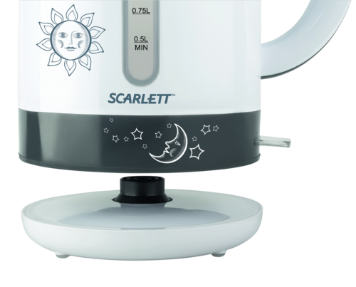 Чайник Scarlett SC-EK18P38 (белый)