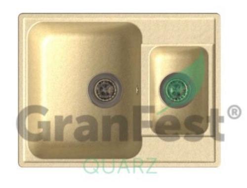 Мойка кухонная GranFest Quarz (ECO-09) GF-Z09 (бежевый)