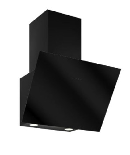 Вытяжка наклонная Elikor Антрацит 60П-650-Е3Д (черный/черное стекло)