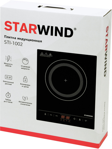 Плита электрическая настольная Starwind STI-1002