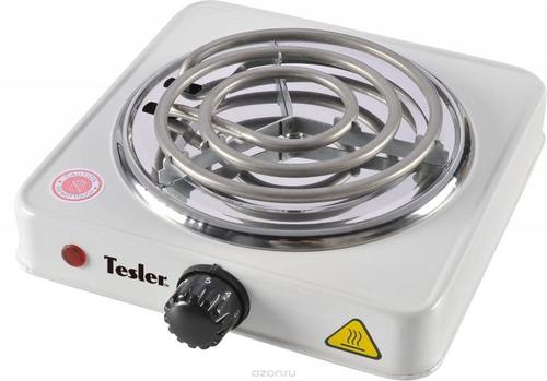 Плита электрическая настольная Tesler PEO-01 (белый)