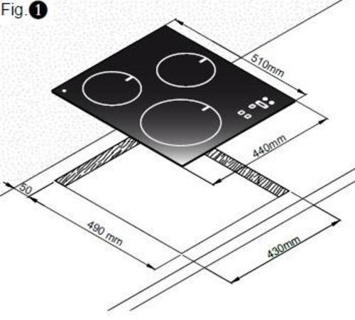 Электрическая варочная панель Zigmund Shtain CIS 029.45 BX (черный)